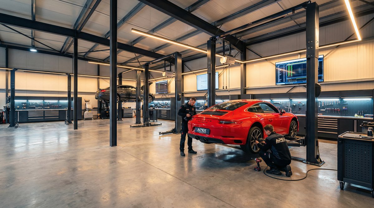 免费看片汽车改装门店实景